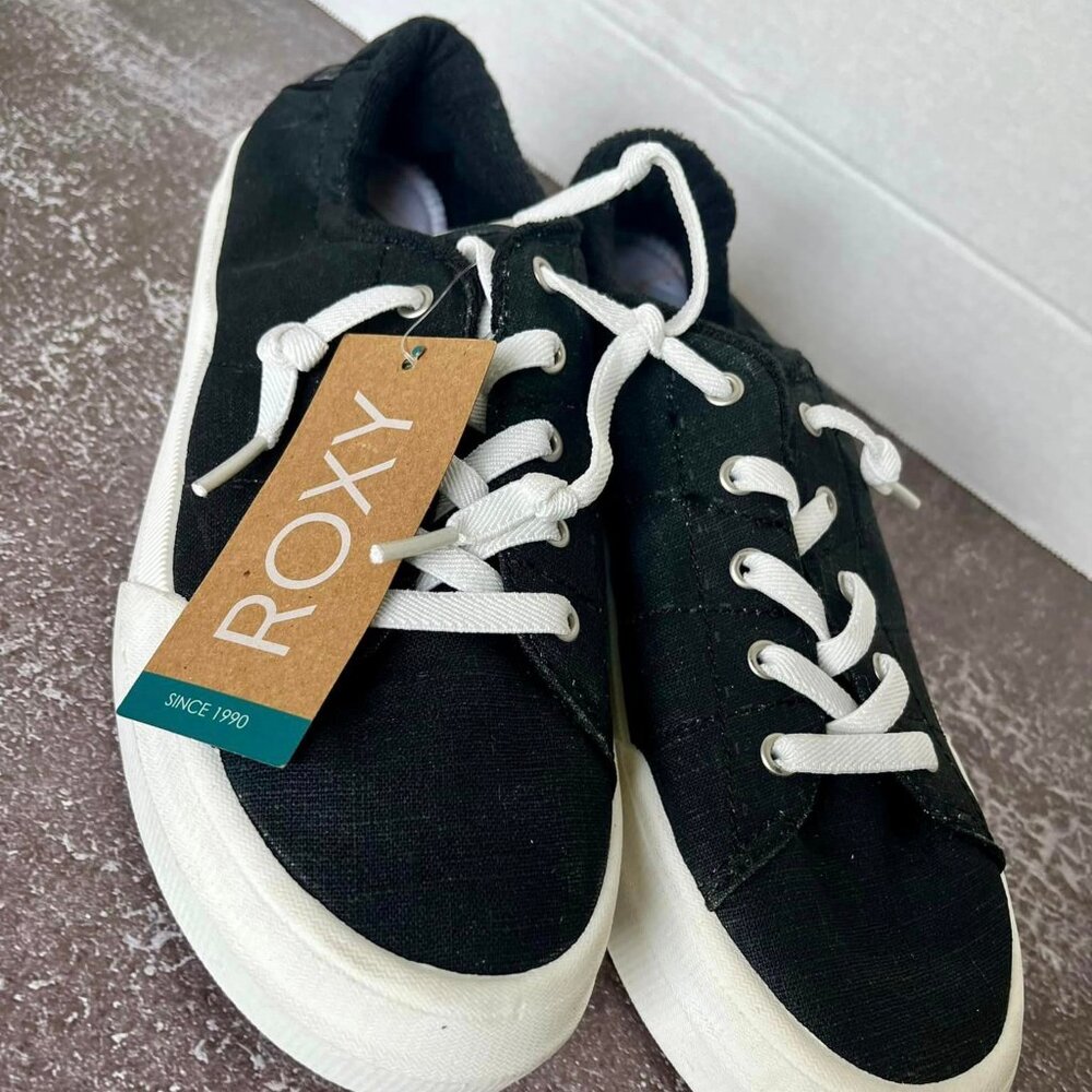 Black Roxy Cushioned Shoes